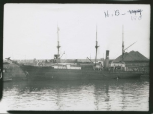 Image of Thetis at coal dock